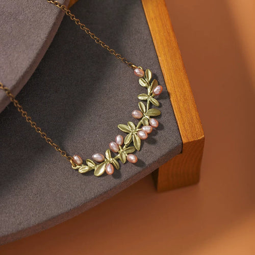 Bearcreekcreative Botanical Berry Branch Necklace