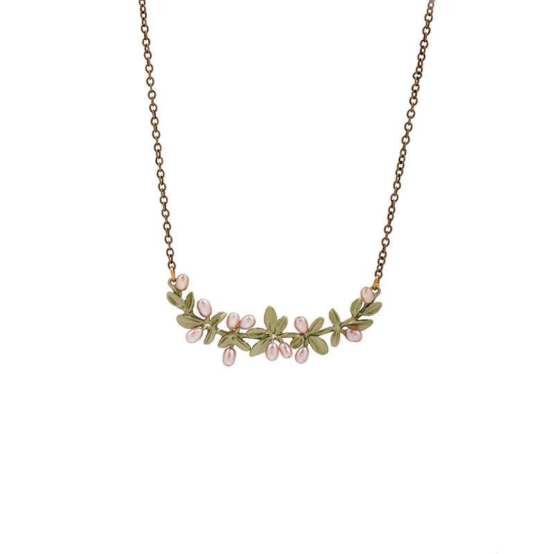 Bearcreekcreative Botanical Berry Branch Necklace