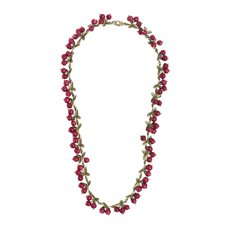 Bearcreekcreative Berry Vine Statement Necklace