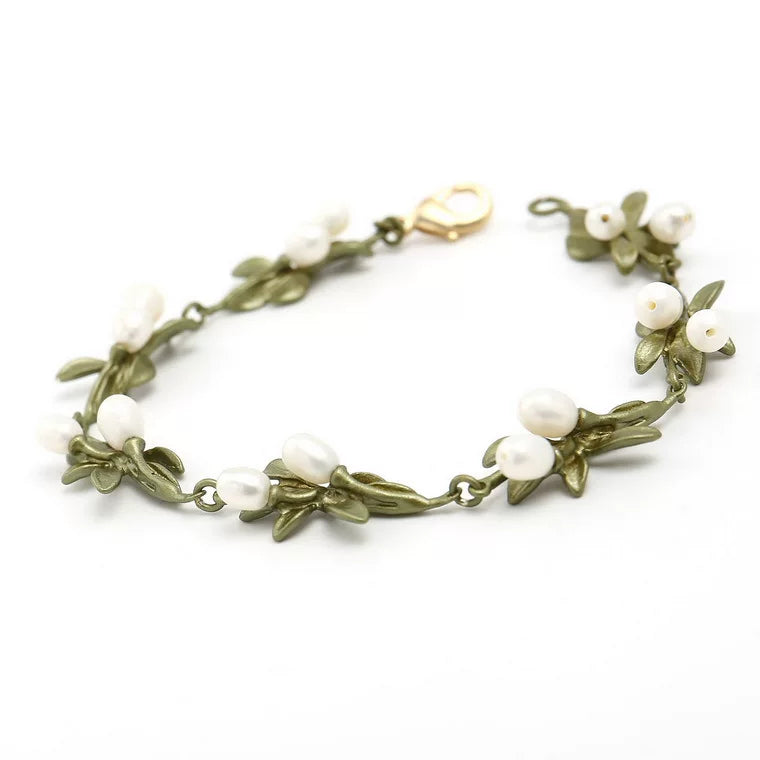 Bearcreekcreative Botanical Vine Leaf Bracelet