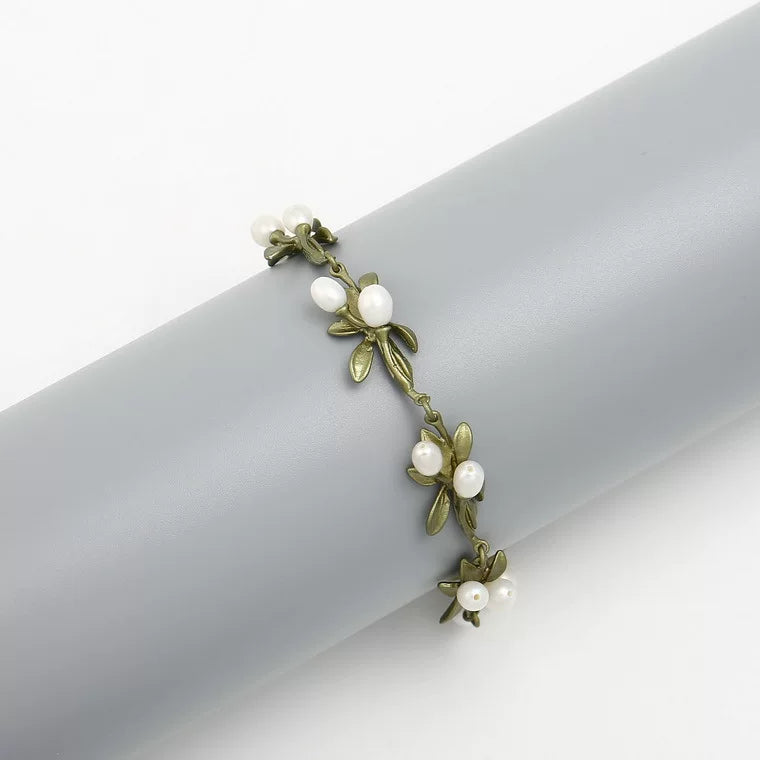 Bearcreekcreative Botanical Vine Leaf Bracelet